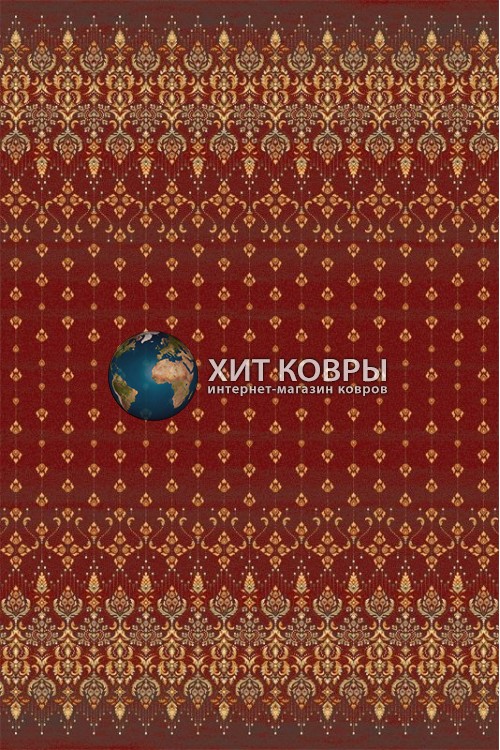 Польский ковер Isfahan Mitra Красный